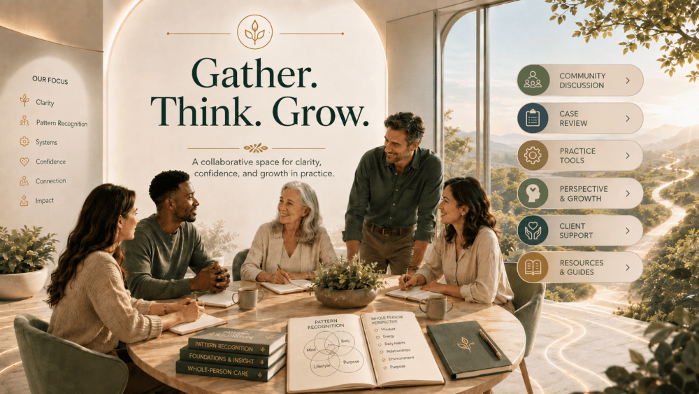 The Practitioner's Corner: Gather, Think, Grow